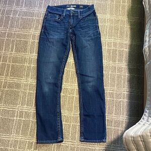 Buckle Dark Blue Relaxed Jeans